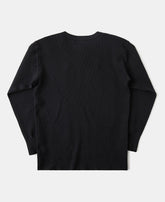 Heavyweight Waffle Cotton Underwear - Black