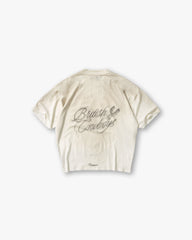 British Cowboys T-Shirt - Washed Ecru