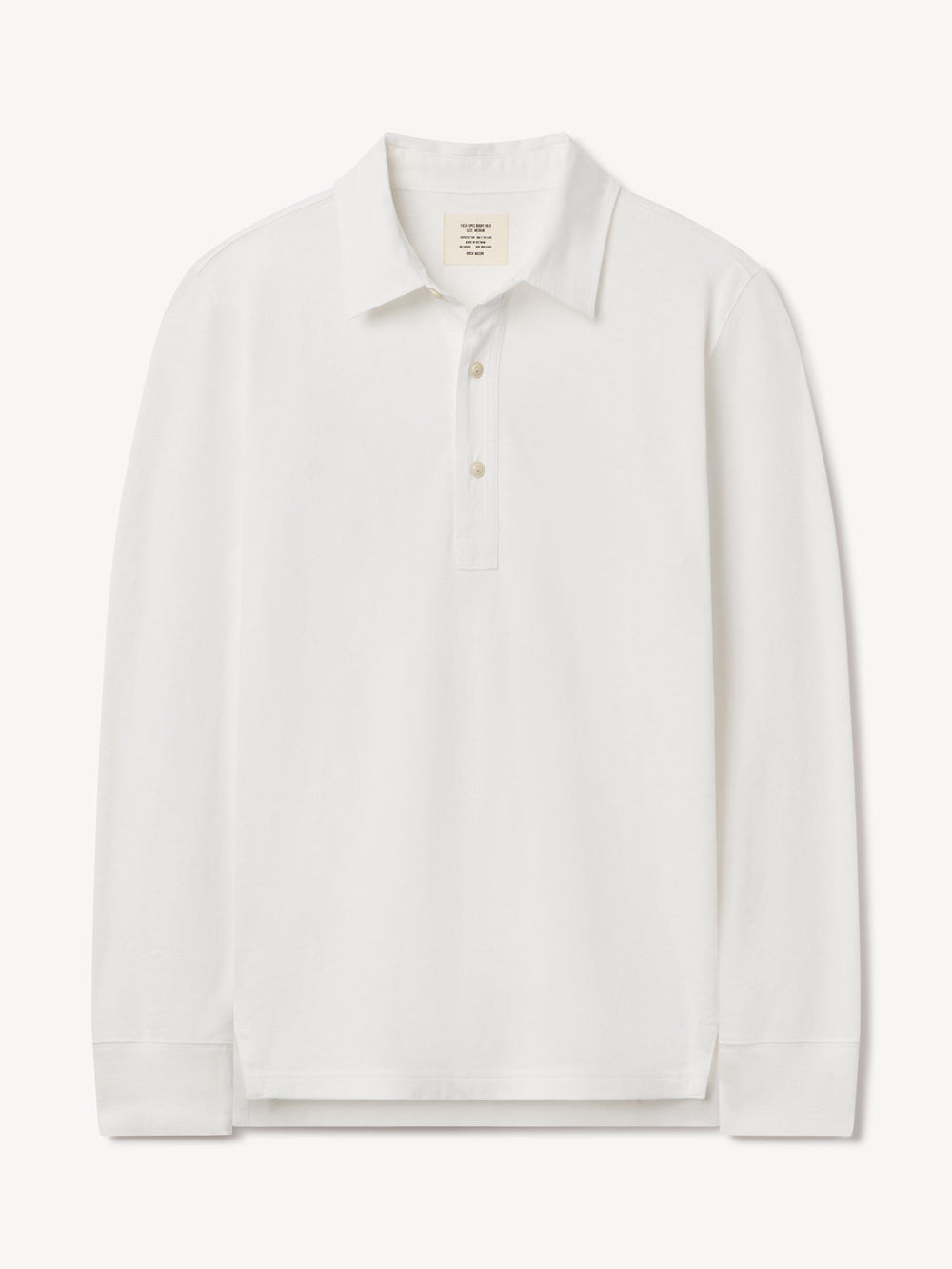 White Field-Spec Rugby Polo