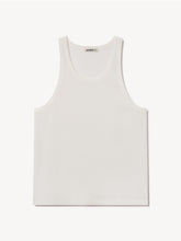 White Slingshot Cotton Tank