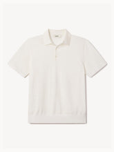 Ivory Avalon Knit Polo