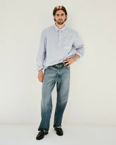 AM Relaxed Straight 5 Pocket Jean