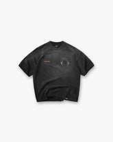 Represent Banner T-Shirt - Stained Black