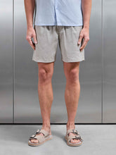 Linen Drawstring Short in Stone