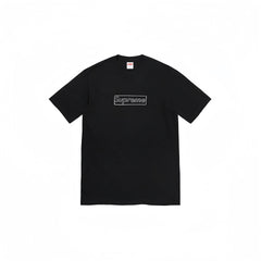 Heavy Cross border Trendy Supreme Letter Printed T-shirt BOX Round Neck Short Sleeve Men's and Women's Loose Casual T-shirt Men's and Women's (19)