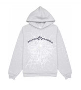 Sp5der Arach NY Phobia Hoodie Ash Grey