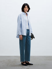 Sero Shirt in Blue Stripe