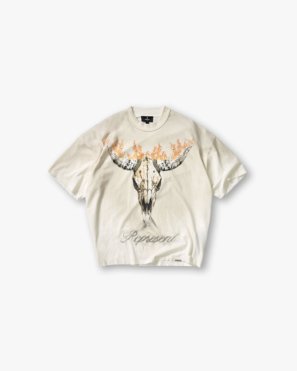 British Cowboys T-Shirt - Washed Ecru