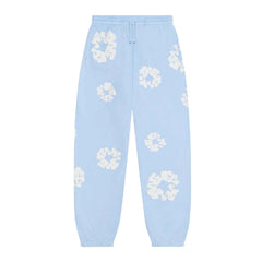 Denim Tears The Cotton Wreath Sweatpants 'Powder Blue'