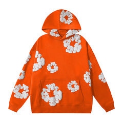 Orange Hoodie & Sweatpants Set