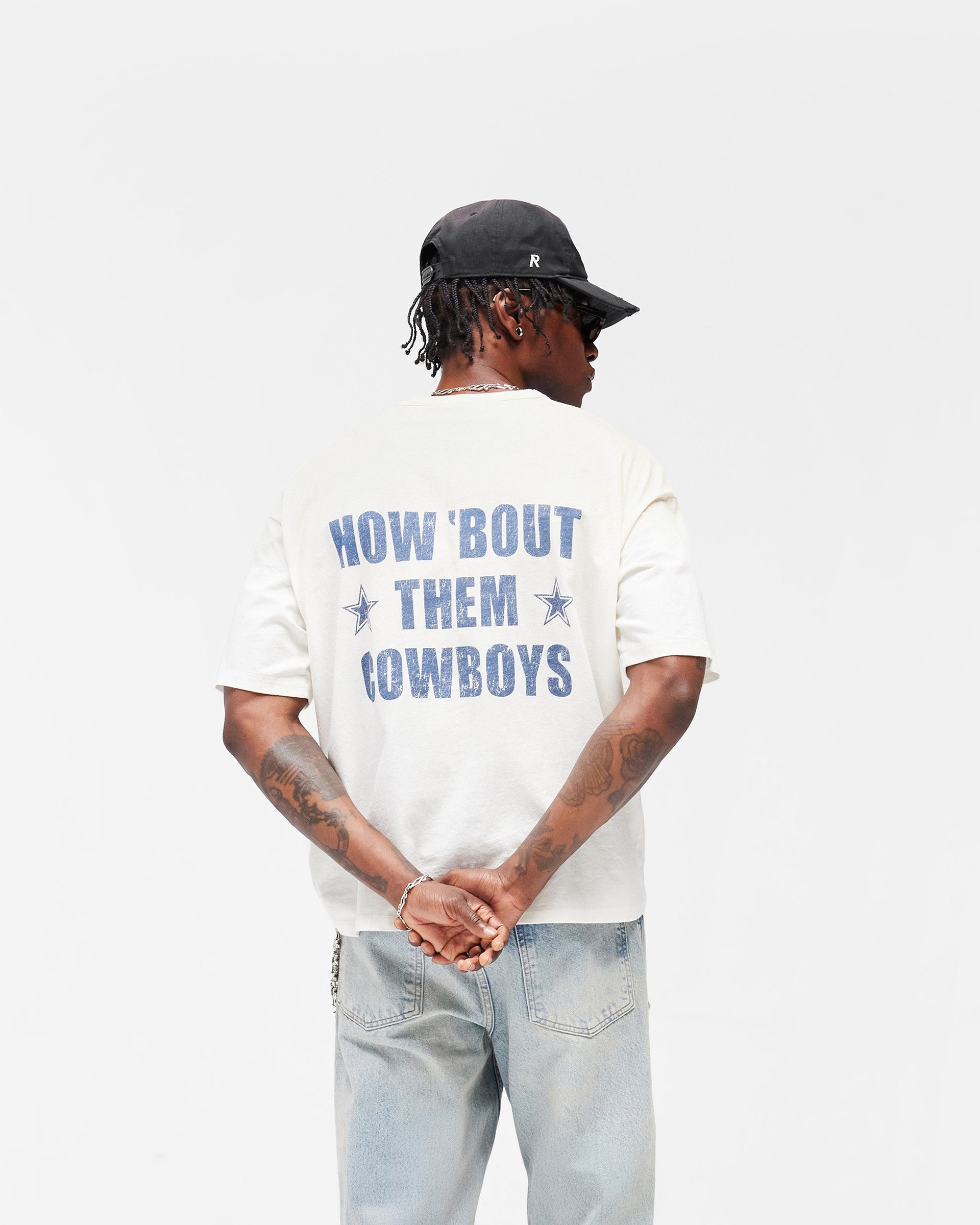 Dallas Cowboys x Represent T-Shirt - Washed Ecru