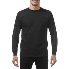 Pro Club Men's Heavyweight Cotton Long Sleeve T-Shirt