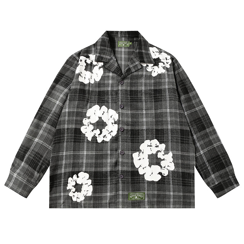 Denim Tears Shirt Kapok Plaid Long sleeve shirt (2)