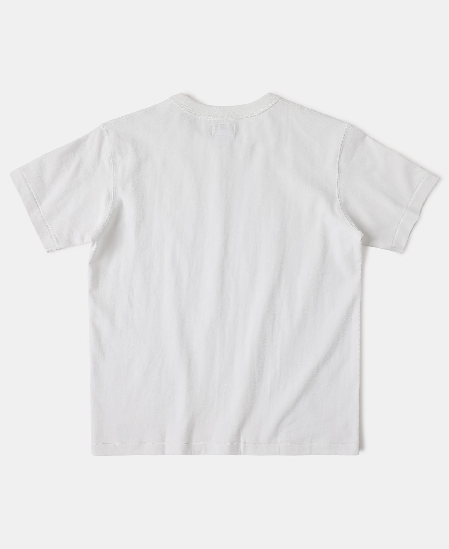Loopwheel Tubular Athletic T-Shirt - White