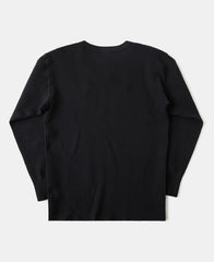Heavyweight Waffle Cotton Underwear - Black