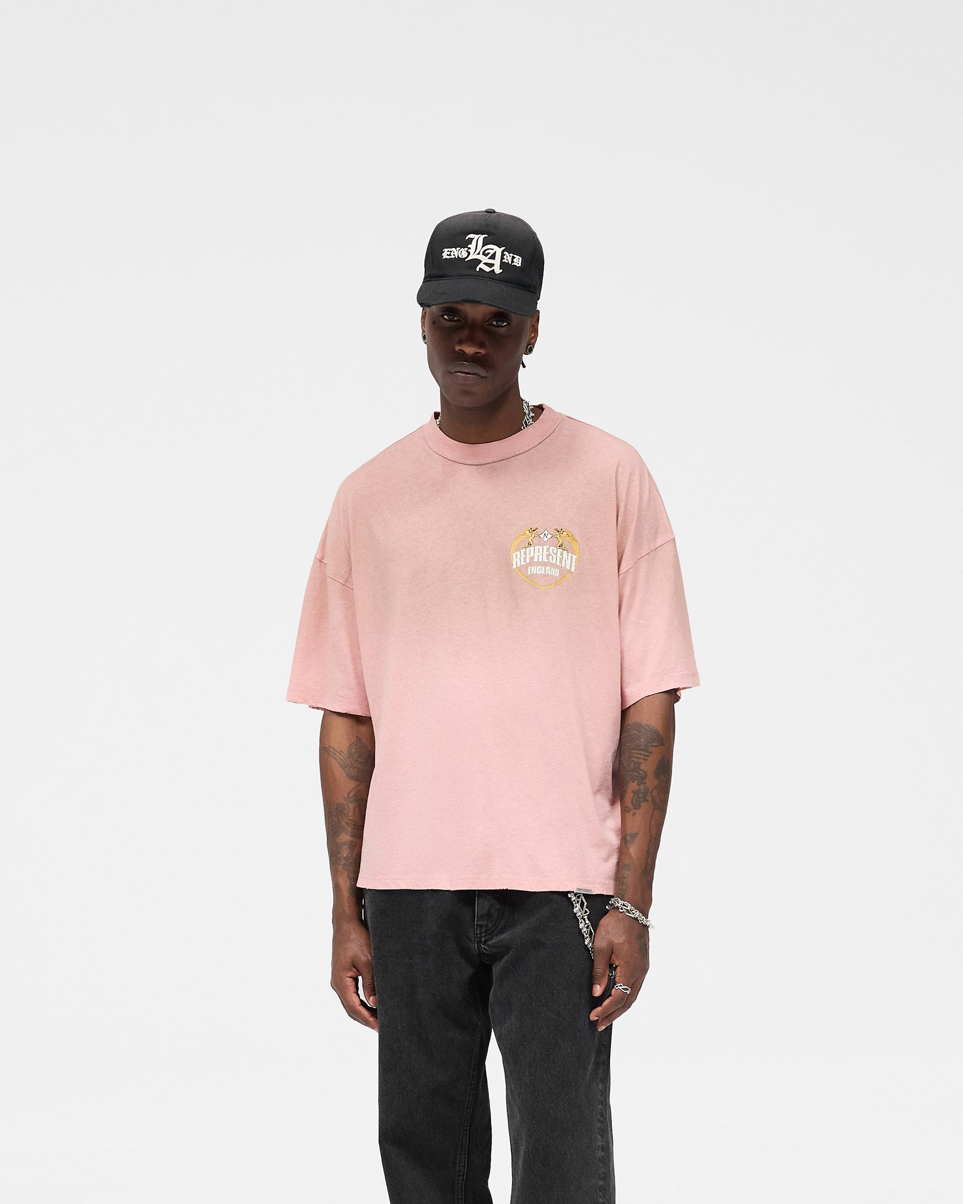 Angel Border T-Shirt - Quartz