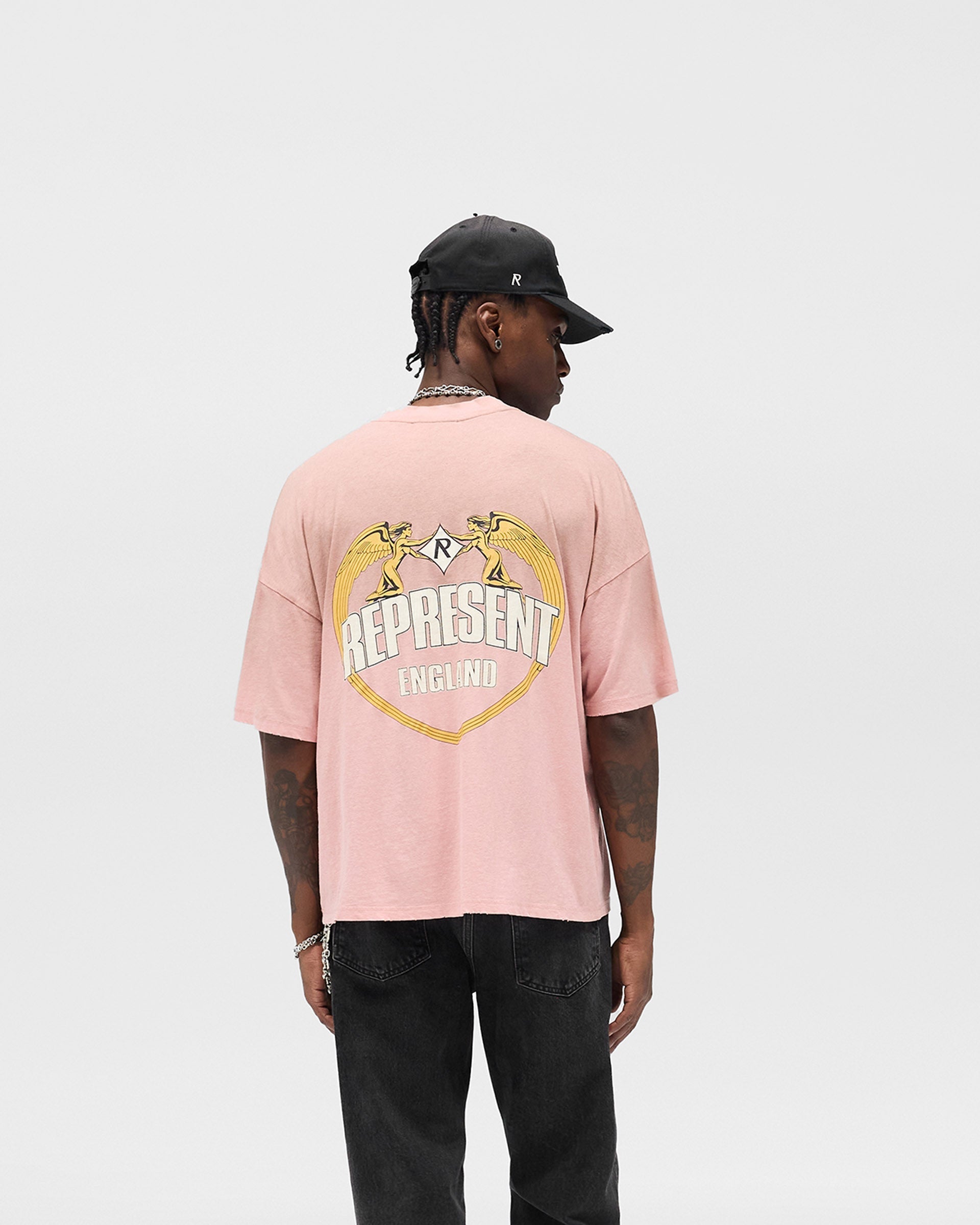 Angel Border T-Shirt - Quartz