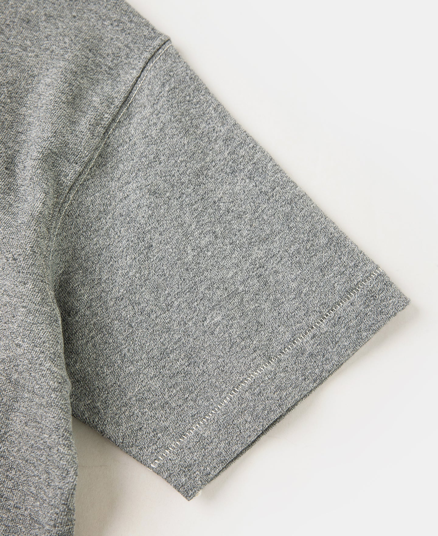 Loopwheel Tubular Athletic T-Shirt - Gray