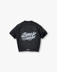British Cowboys T-Shirt - Stained Black