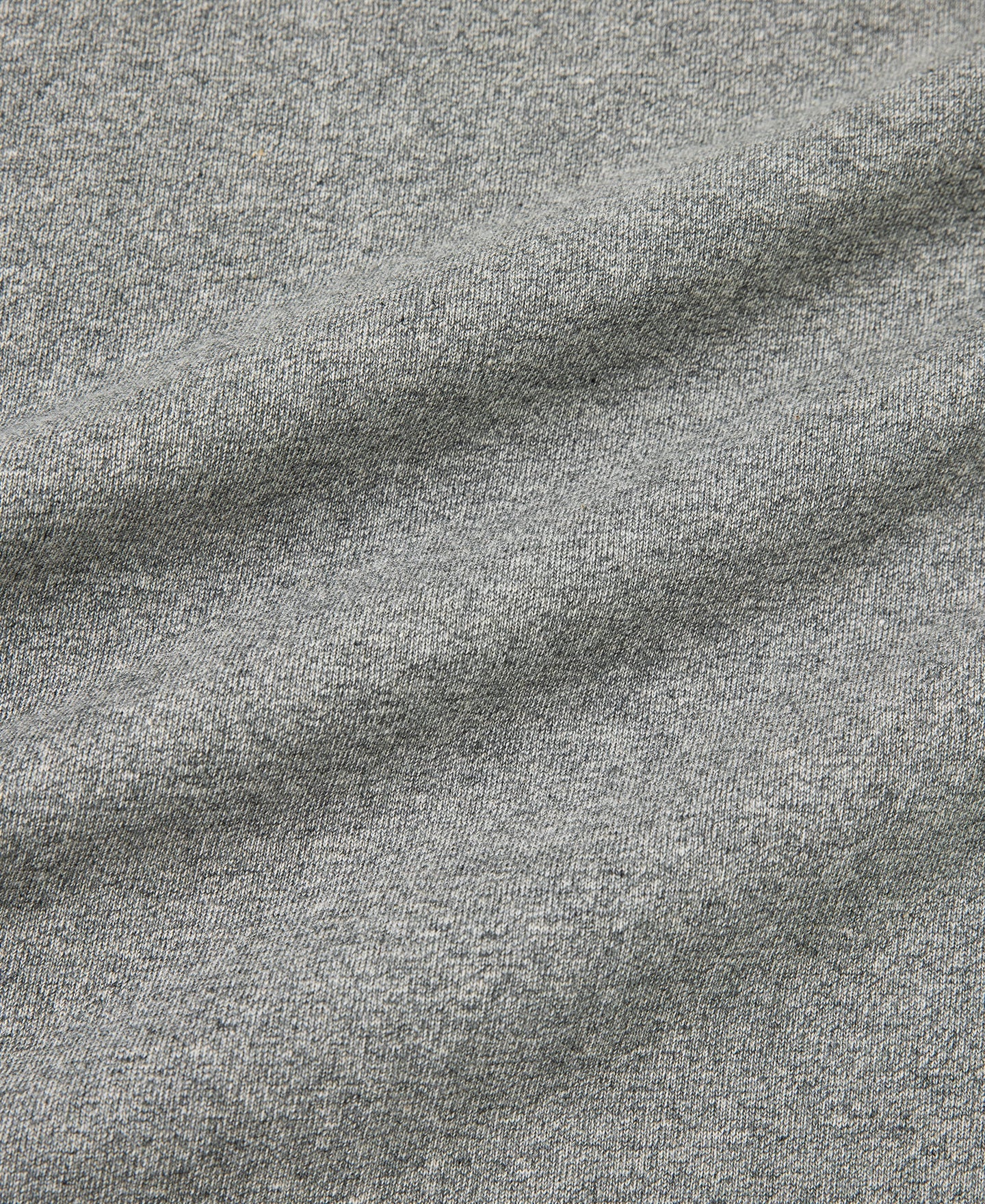 Loopwheel Tubular Athletic T-Shirt - Gray