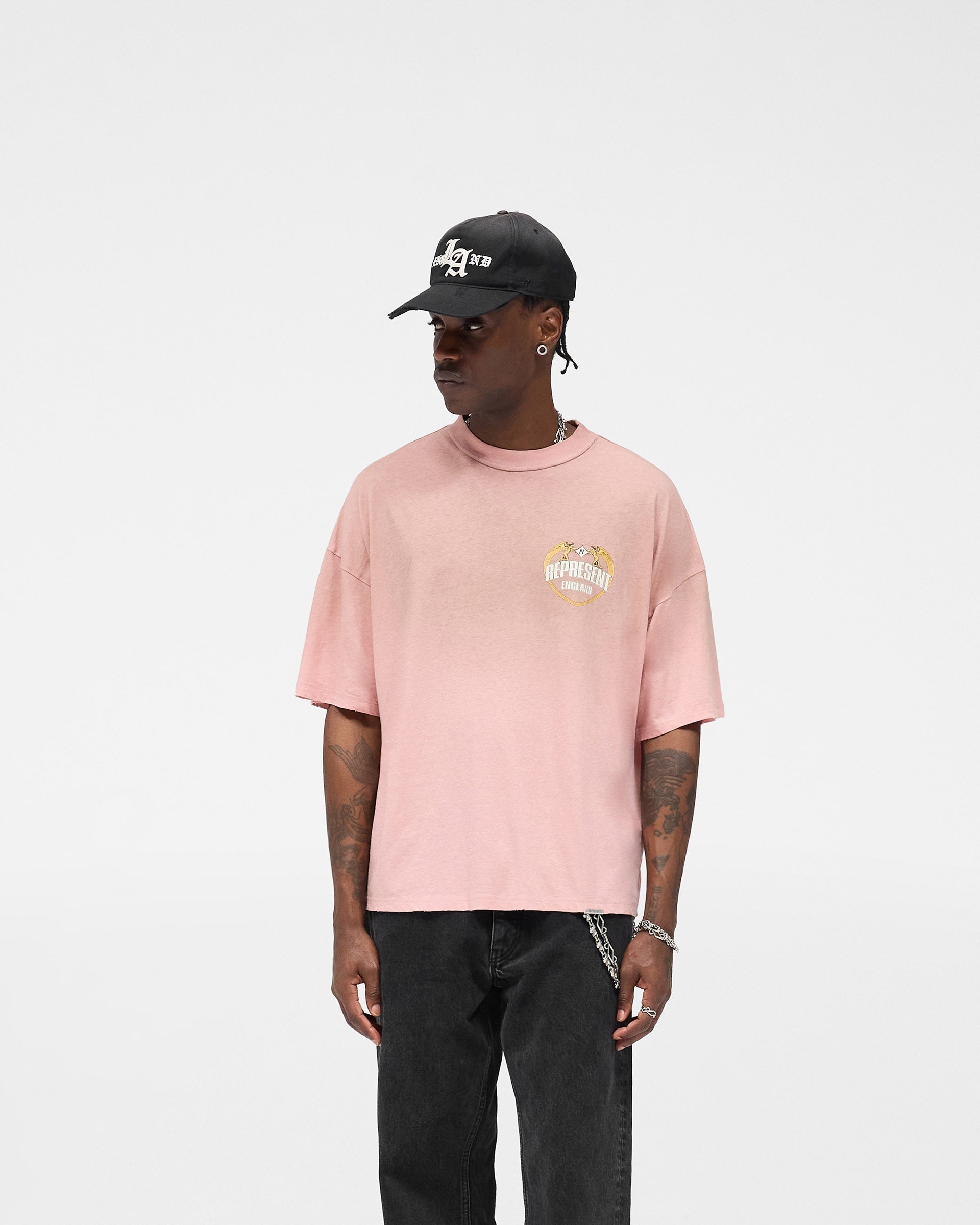 Angel Border T-Shirt - Quartz