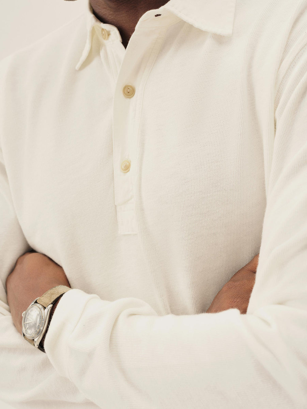 White Field-Spec Rugby Polo