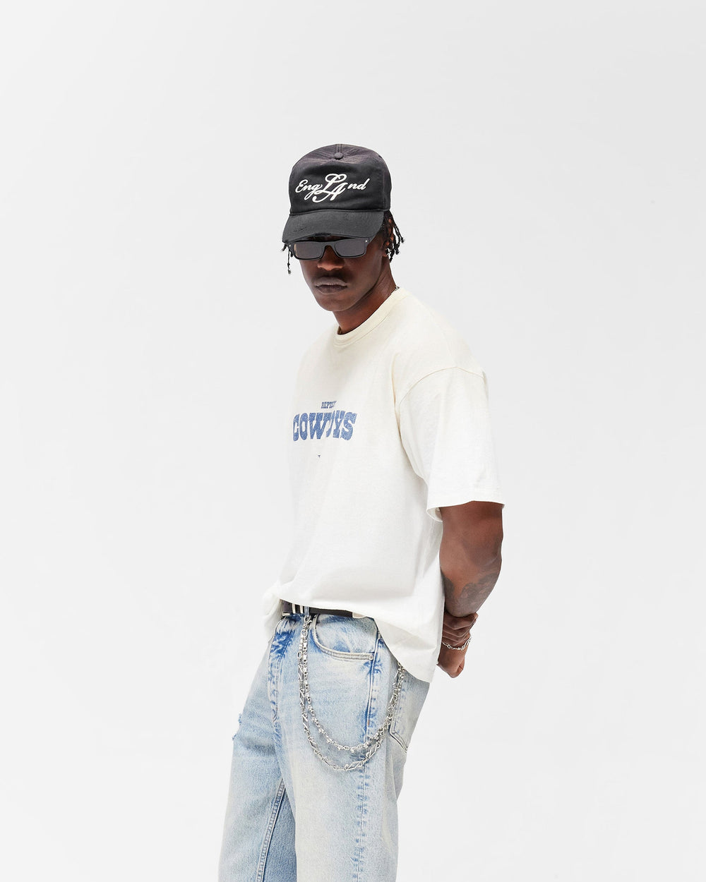 Dallas Cowboys x Represent T-Shirt - Washed Ecru