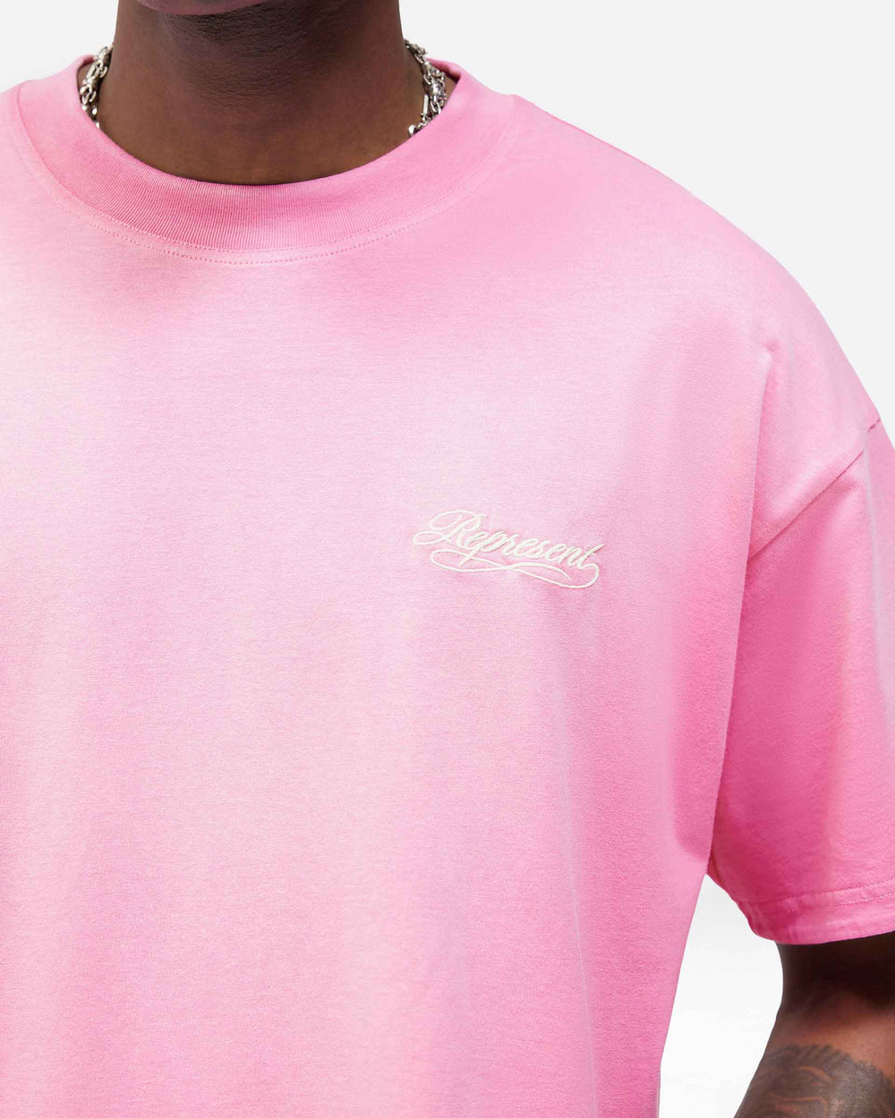Dual Layer Script T-Shirt - Candy