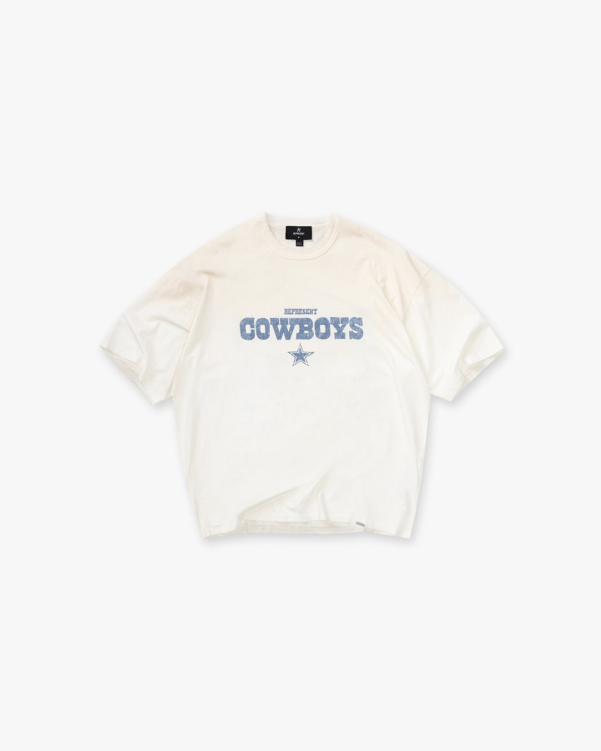 Dallas Cowboys x Represent T-Shirt - Washed Ecru