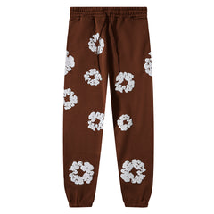 Floral Print Streetwear 2‑Piece Tracksuit