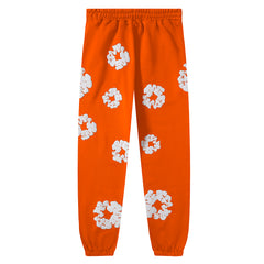 Orange Hoodie & Sweatpants Set