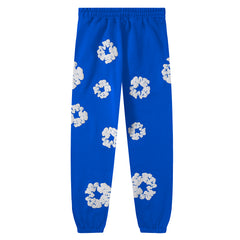 All‑Over Floral Print Streetwear 2‑Piece Tracksuit