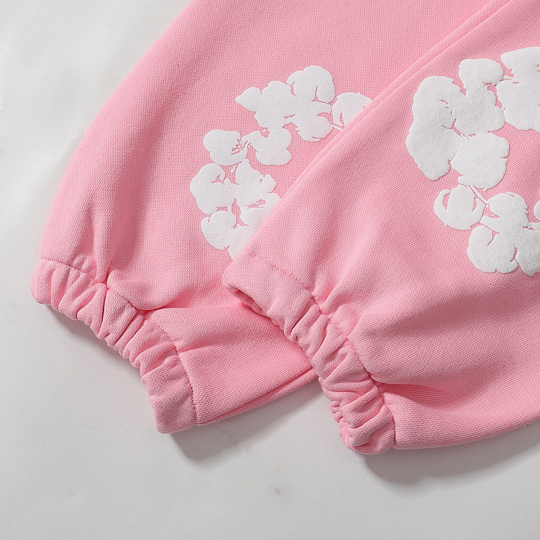 Pink Hoodie & Sweatpants Set