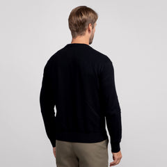 Anytime Crewneck Sweater -- True Black
