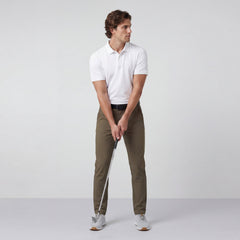 Clubhouse Pique Polo -- True White