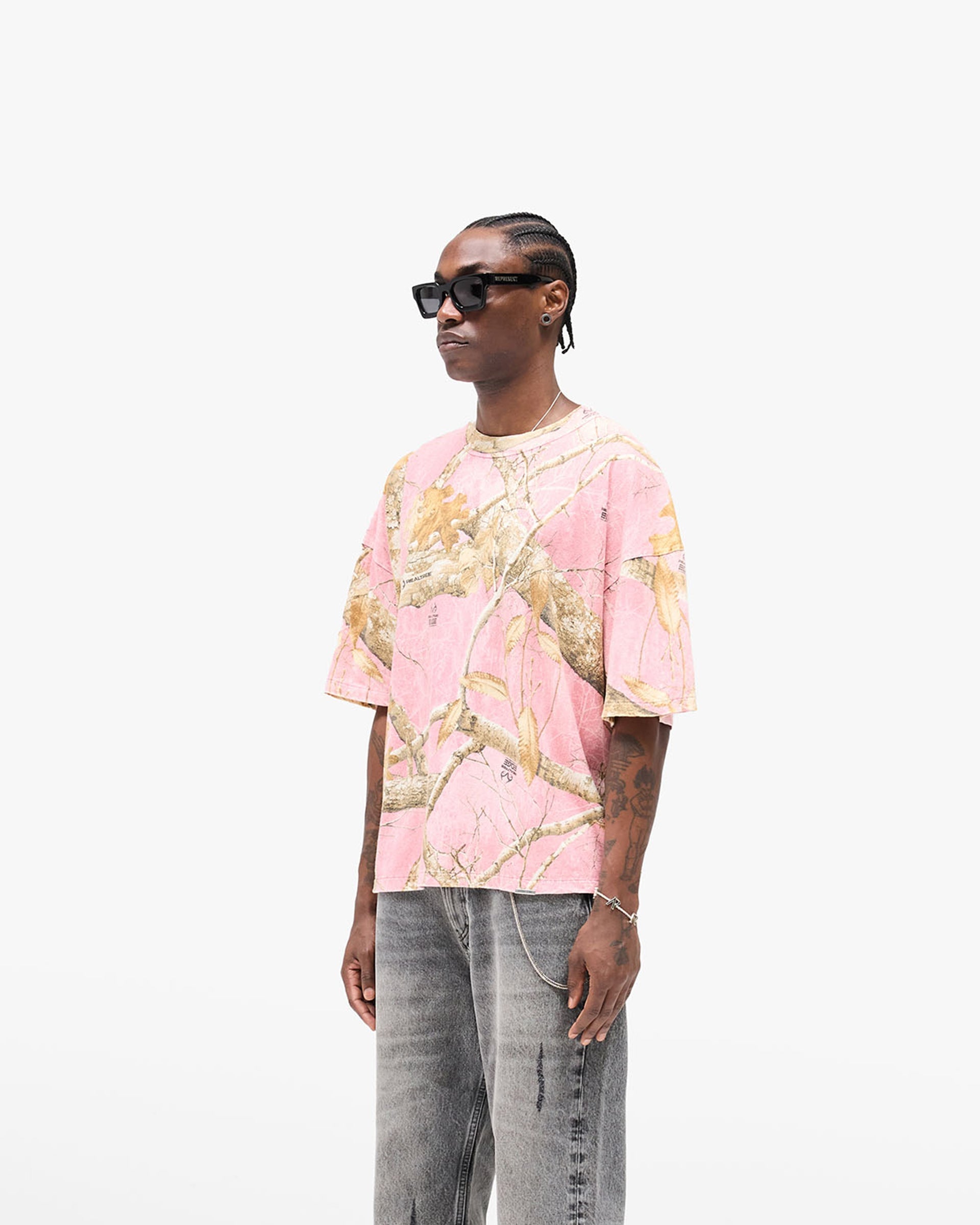 Realtree® T-Shirt - Washed Pink Camo