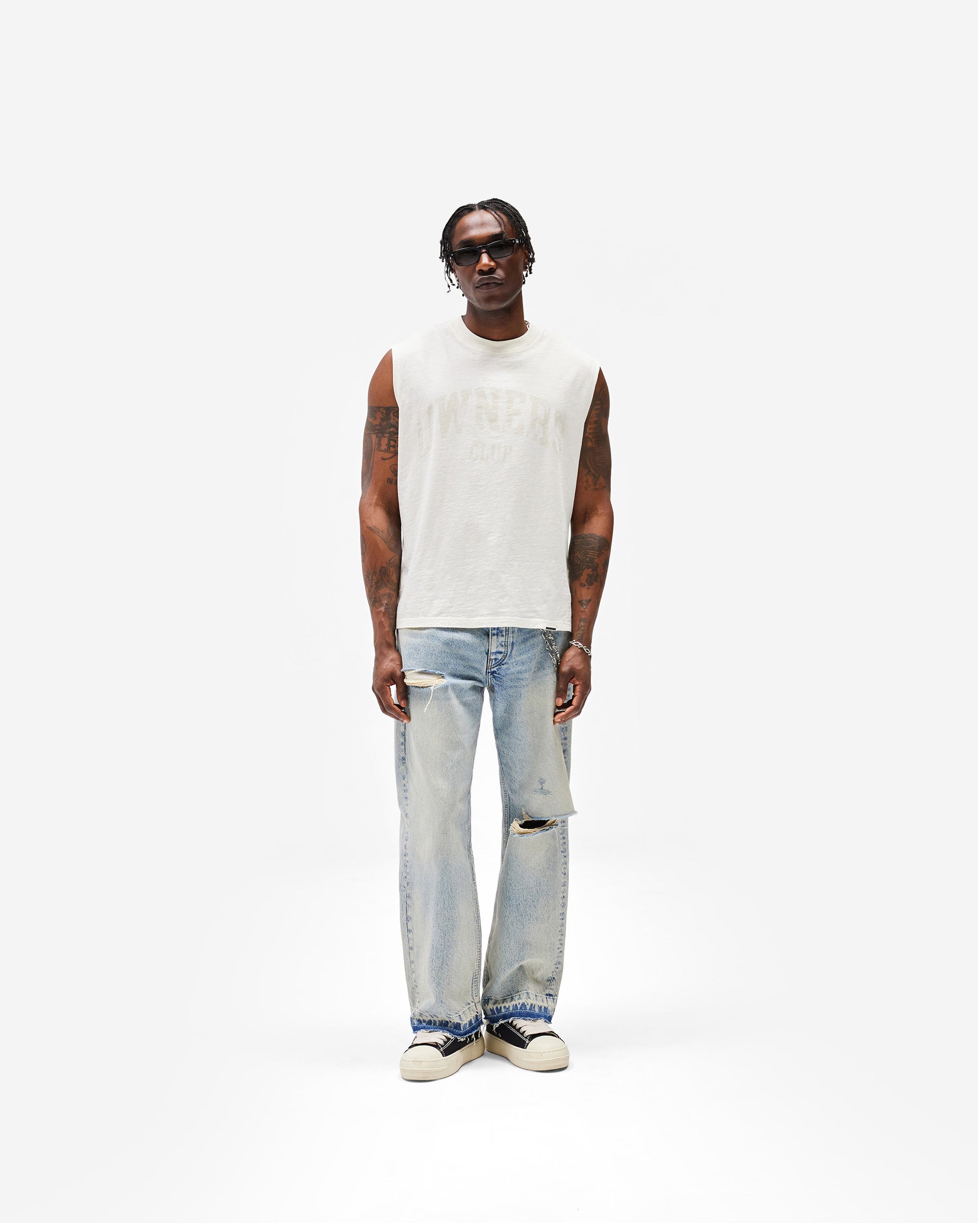 Represent Owners Club Tank - Chalk
