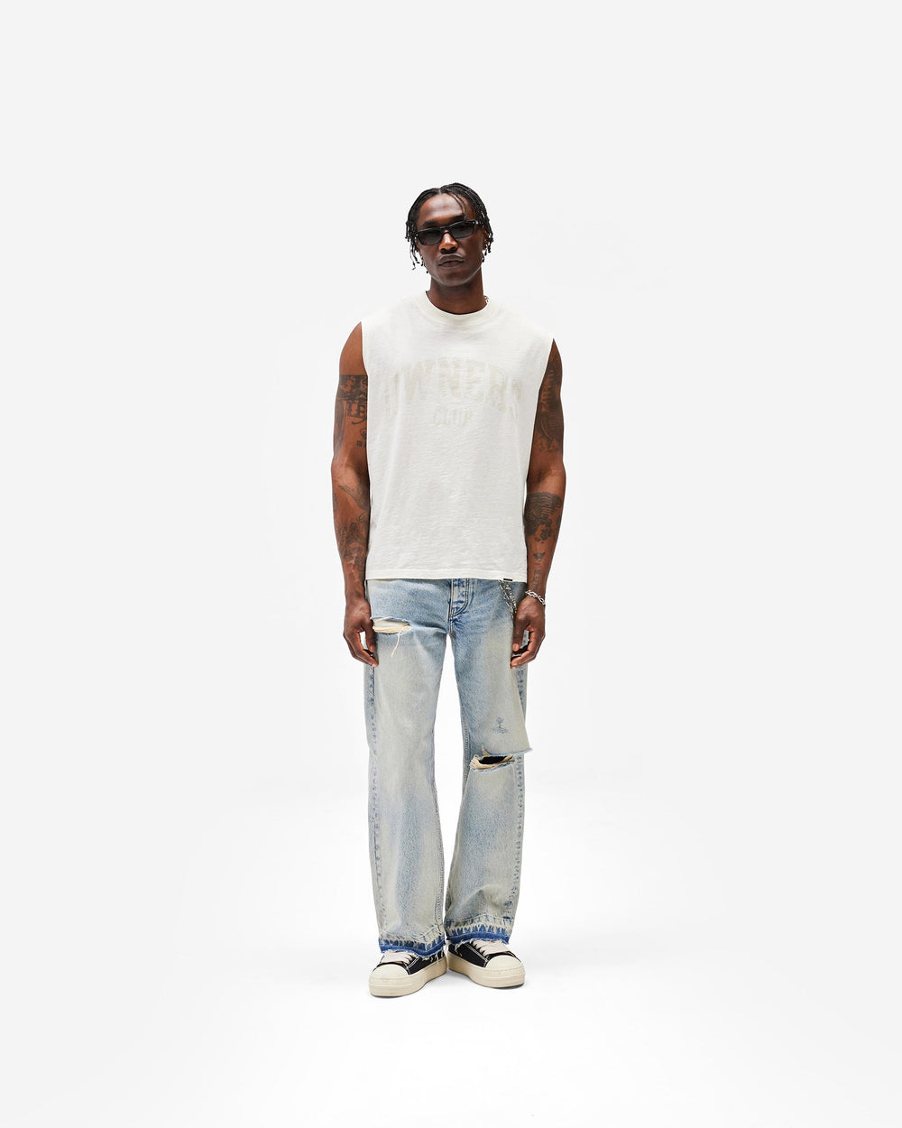 Represent Owners Club Tank - Chalk