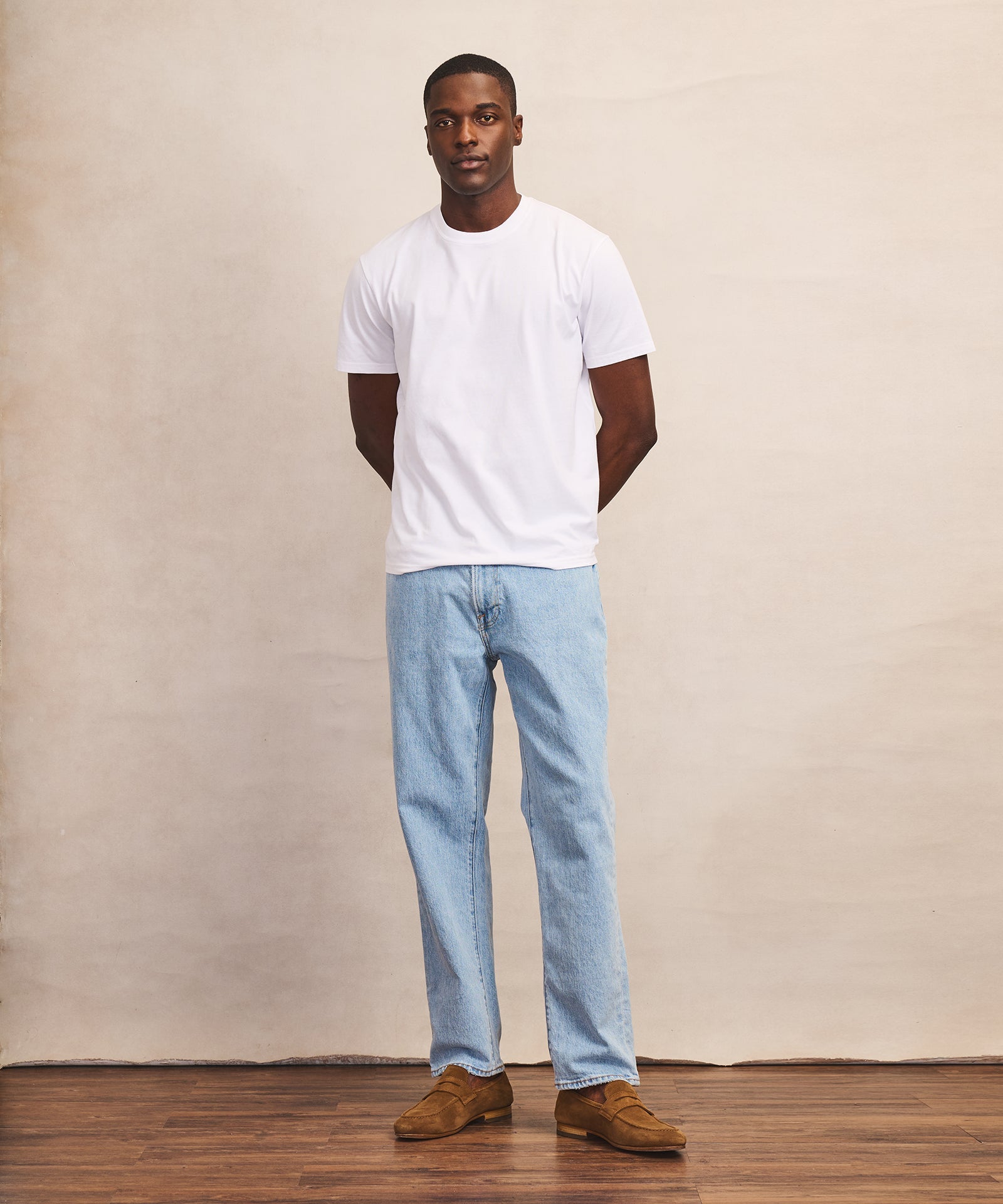 Lightweight Brushed Cotton Tee