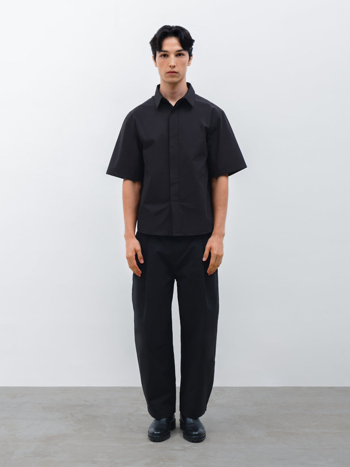 Slate Shirt in Black