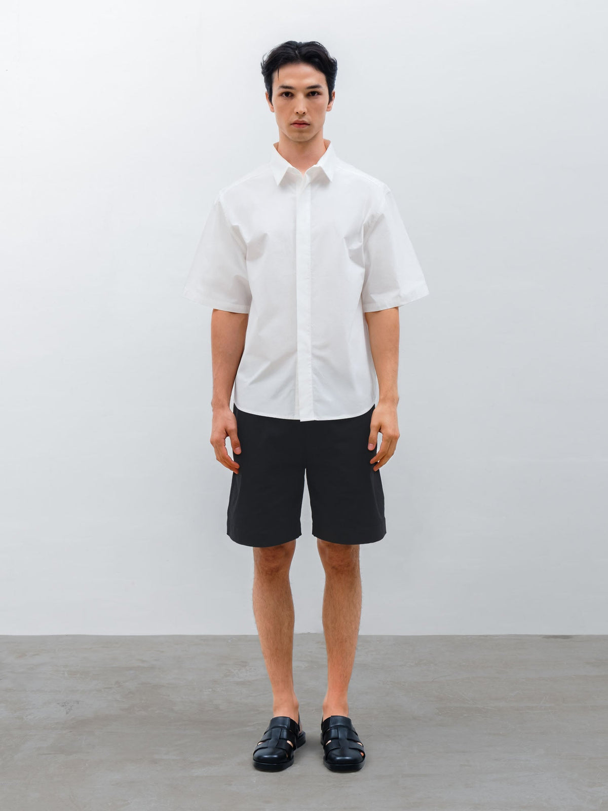 Slate Shirt in White