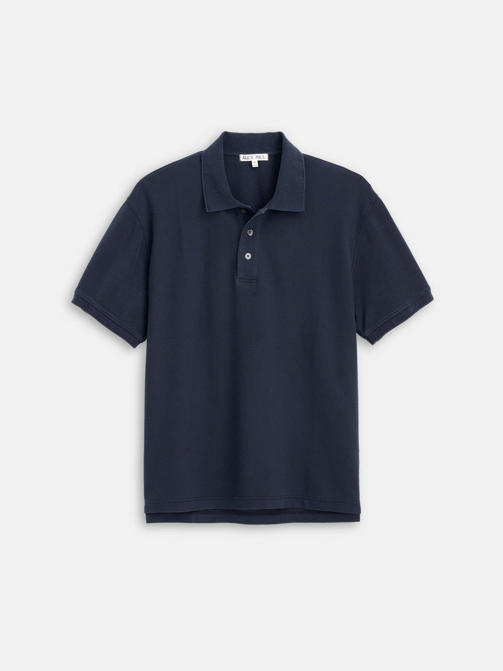 Garment Dyed Polo In Pique Cotton