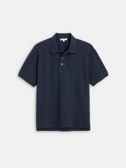 Garment Dyed Polo In Pique Cotton