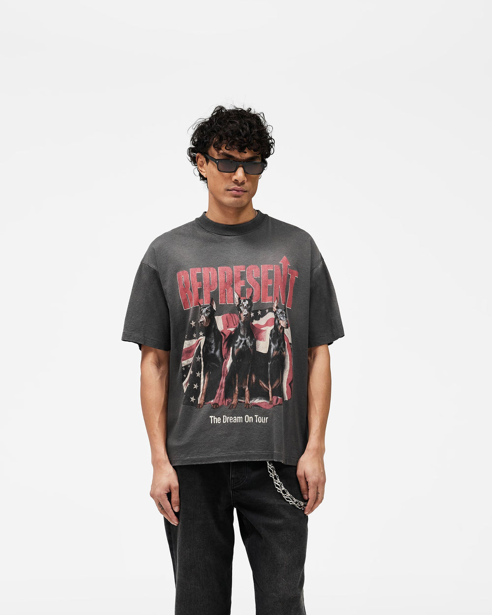 Dream On Tour T-Shirt - Sun Fade Grey