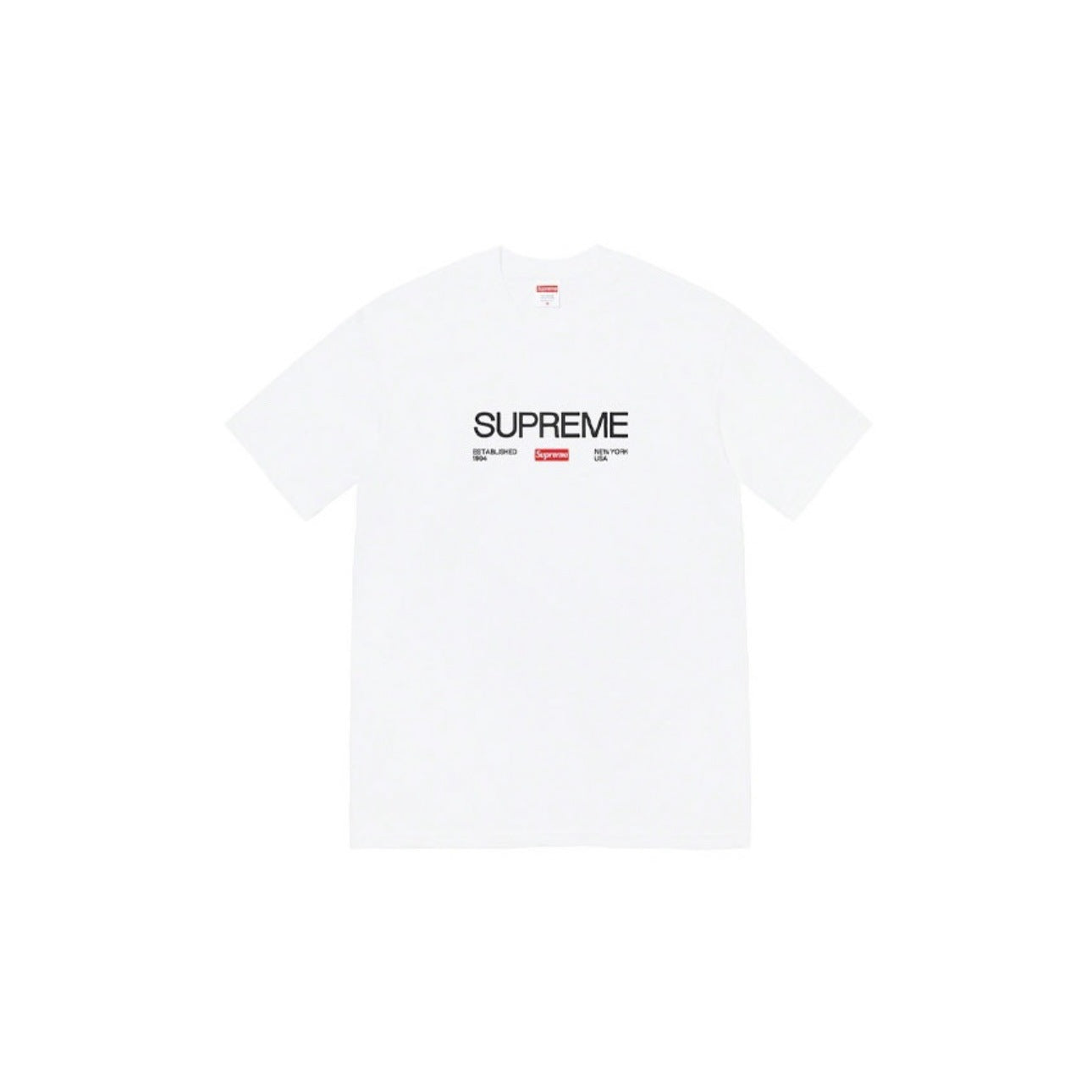 Heavy Cross border Trendy Supreme Letter Printed T-shirt BOX Round Neck Short Sleeve Men's and Women's Loose Casual T-shirt Men's and Women's (14)