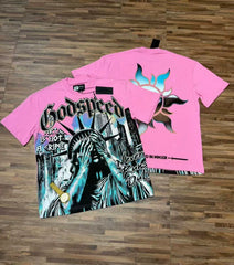 Godspeed Vintage Washed New York City Skyline T-Shirt