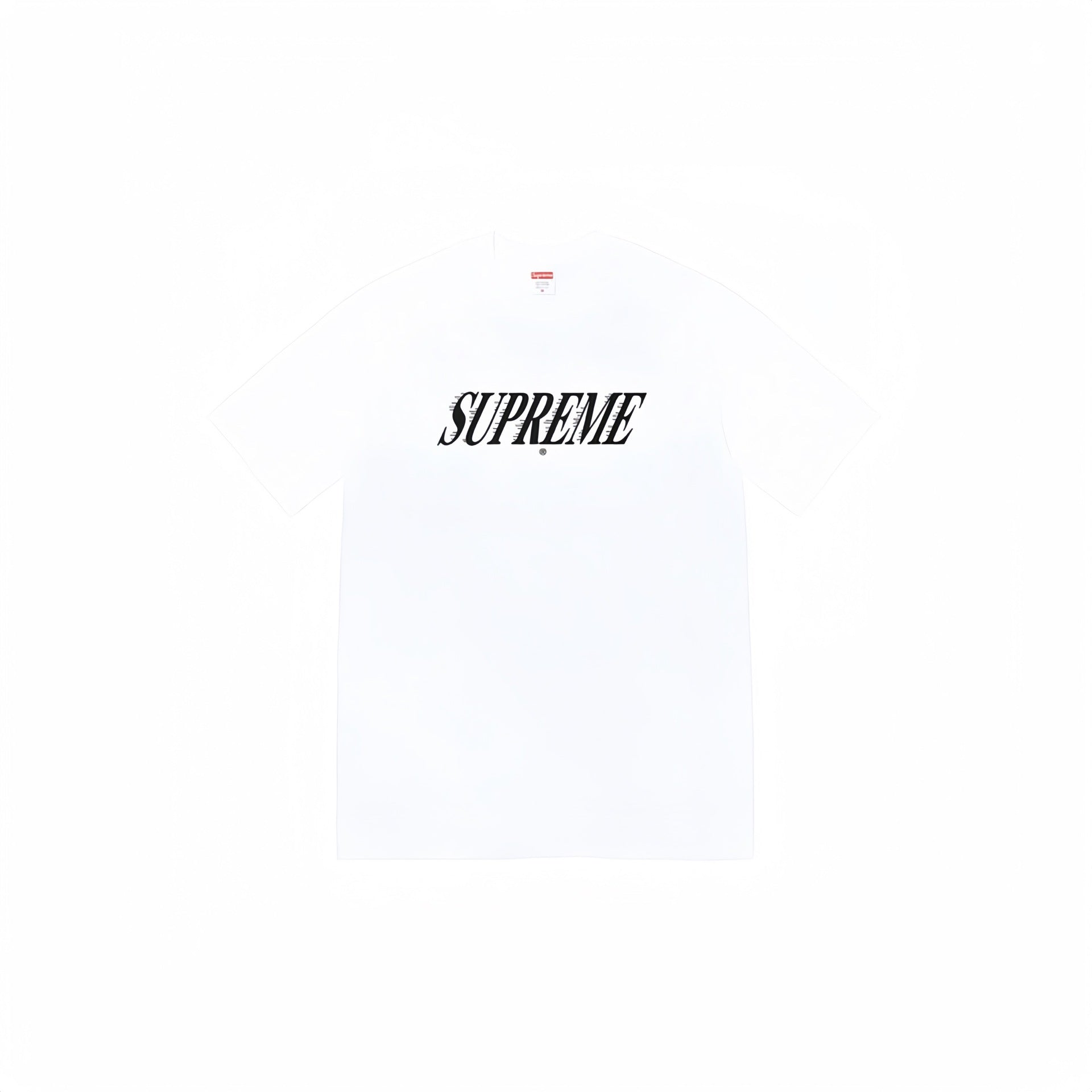 Heavy Cross border Trendy Supreme Letter Printed T-shirt BOX Round Neck Short Sleeve Men's and Women's Loose Casual T-shirt Men's and Women's (6)