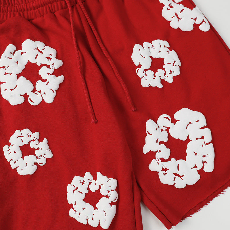 Denim Tears Shorts Foam Loose Casual Shorts (3)