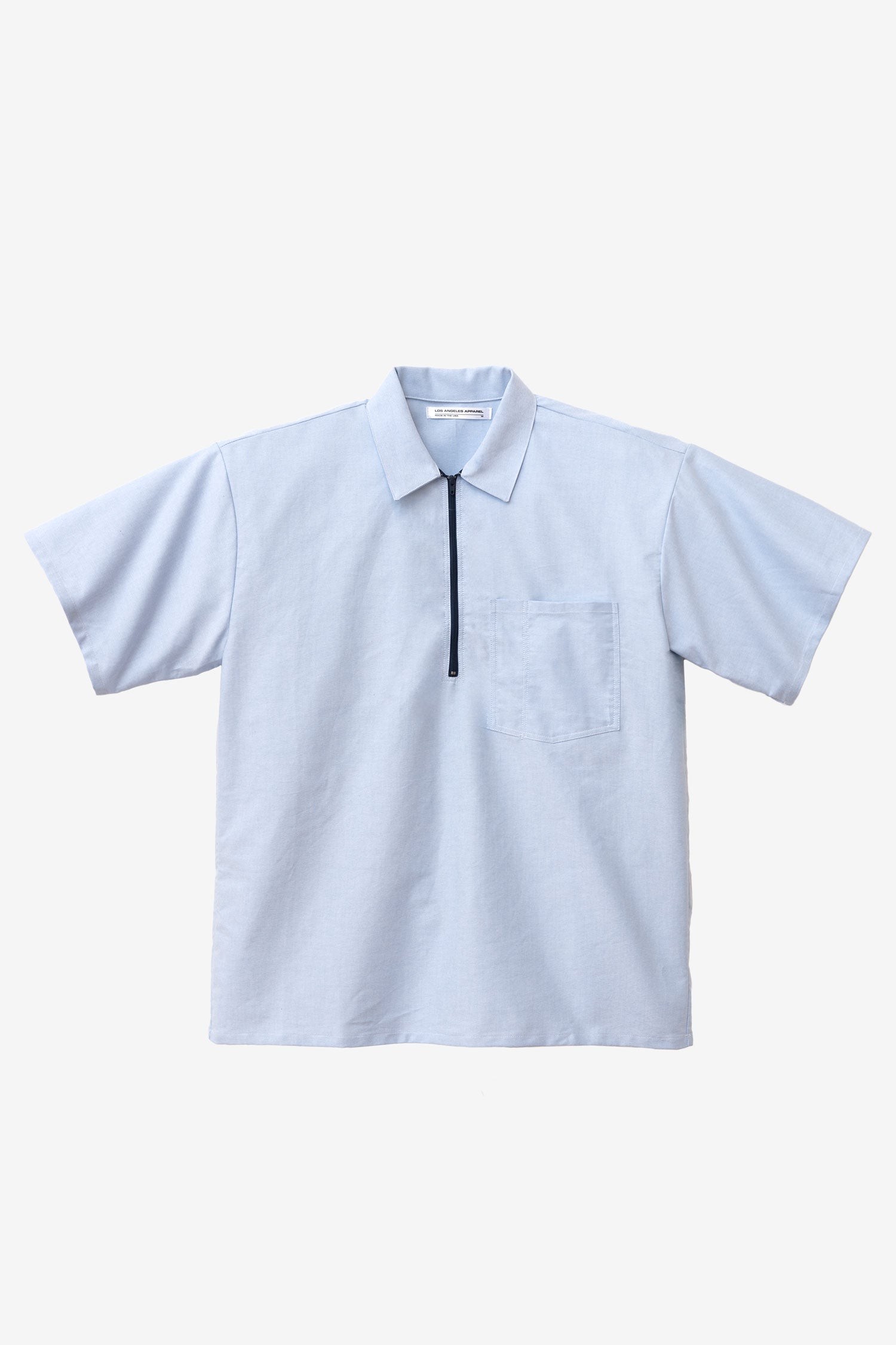 RCP409 - Oxford Zip-Up Work Shirt