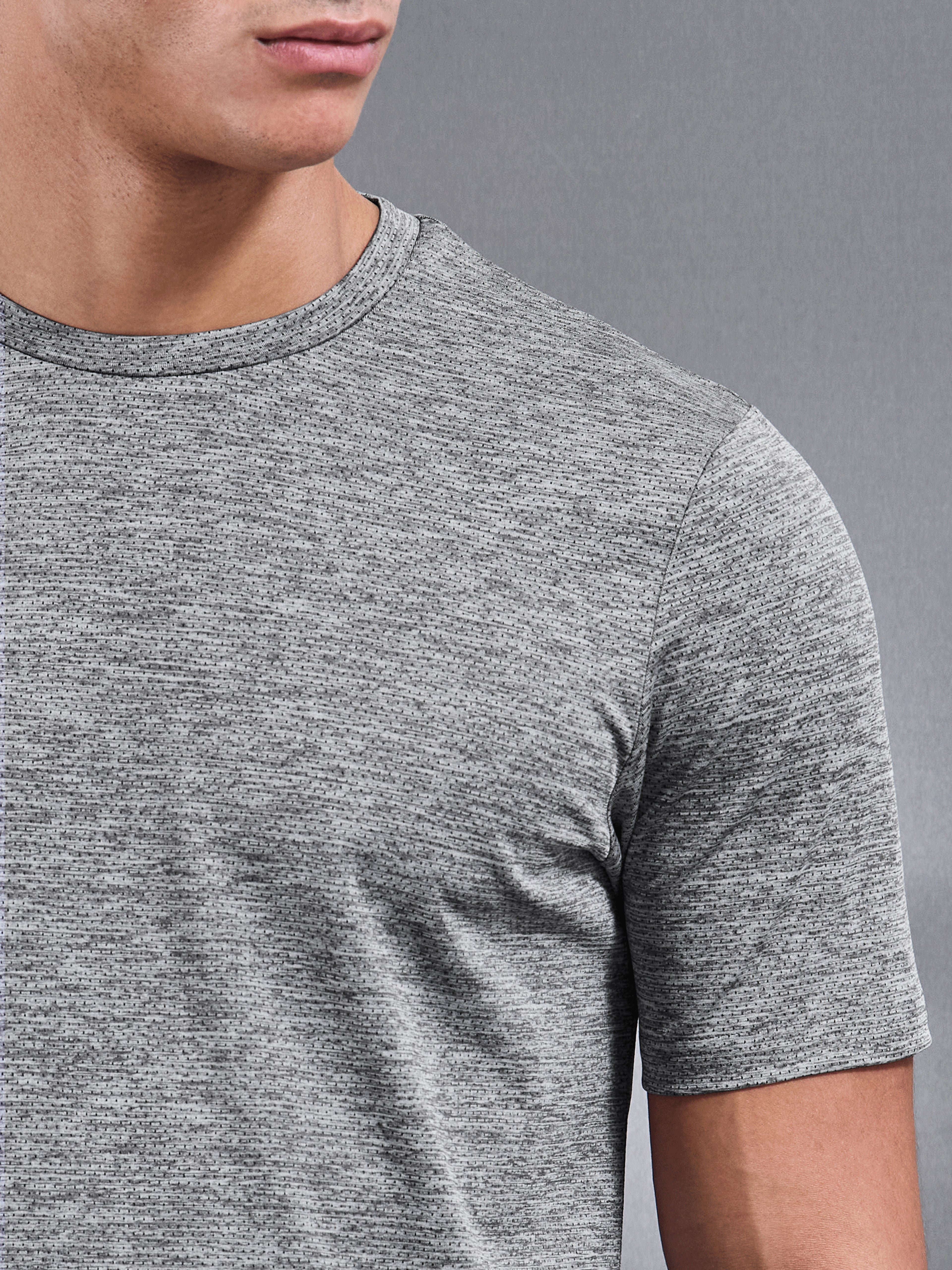 Space Dye T-Shirt in Grey